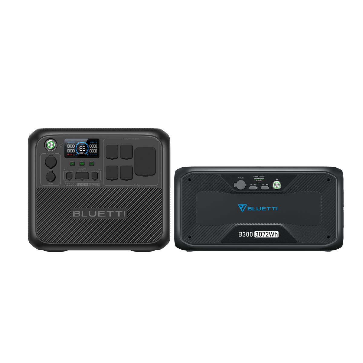 BLUETTI AC200L+ソーラーパネル |2048Wh、2000W