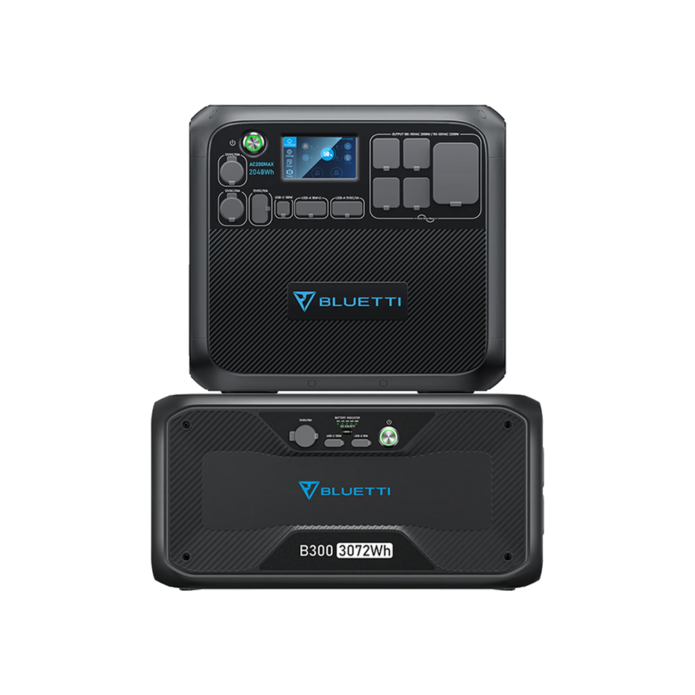 BLUETTI AC200MAX+B300 ポータブル電源 セット | 拡張バッテリー
