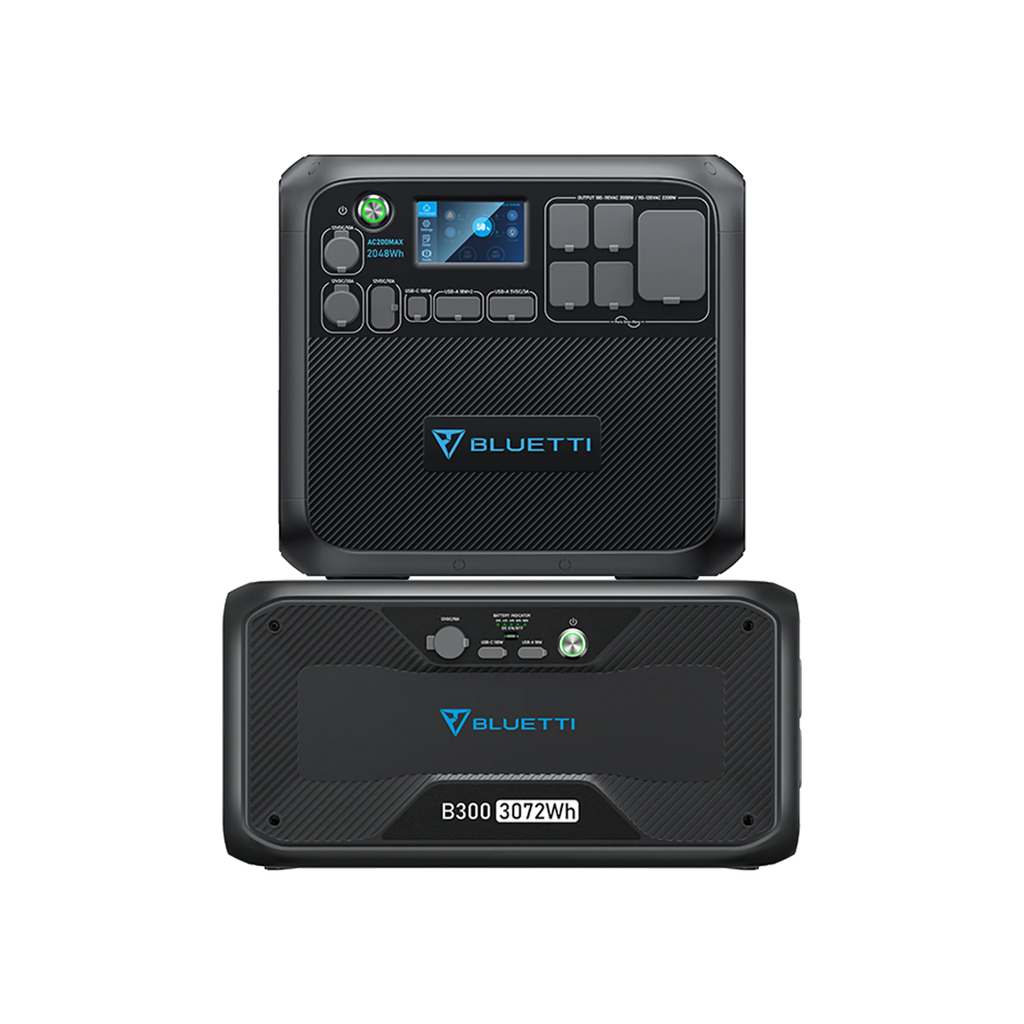 BLUETTI AC200MAX+B300ポータブル電源 セット大容量| 拡張バッテリー