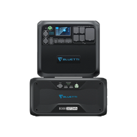 BLUETTI AC200MAX+B300 ポータブル電源 セット | 拡張バッテリー