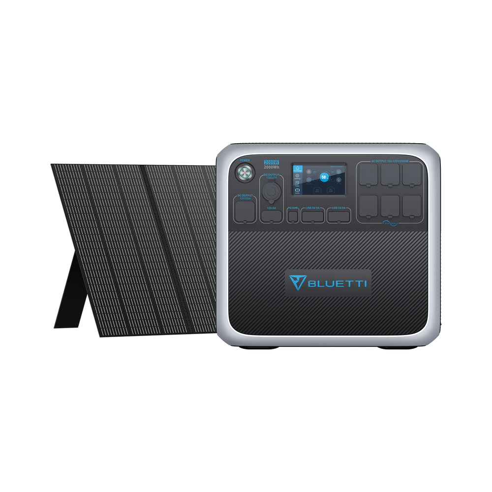 【終売】BLUETTI AC200P 大容量ポータブル電源|防災推奨・車中泊・キャンプ|2000Wh、2000W
