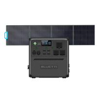 BLUETTI AC240大容量ポータブル電源 | 防水・防塵モデル |1536Wh、2000W