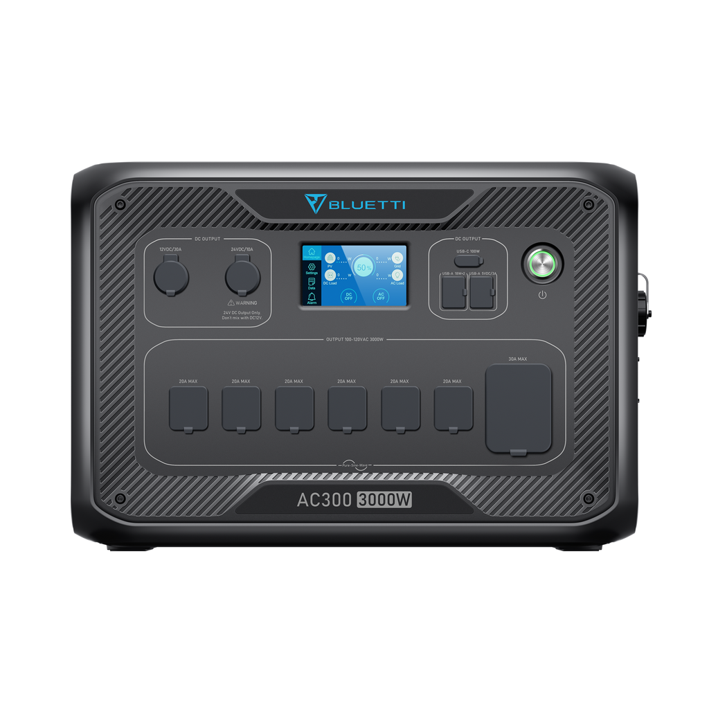 ！タイムセール！ BLUETTI AC300 ポータブル電源 整備済中古品】BLUETTI AC300家庭用バックアップ電源 | 防災推奨・非常