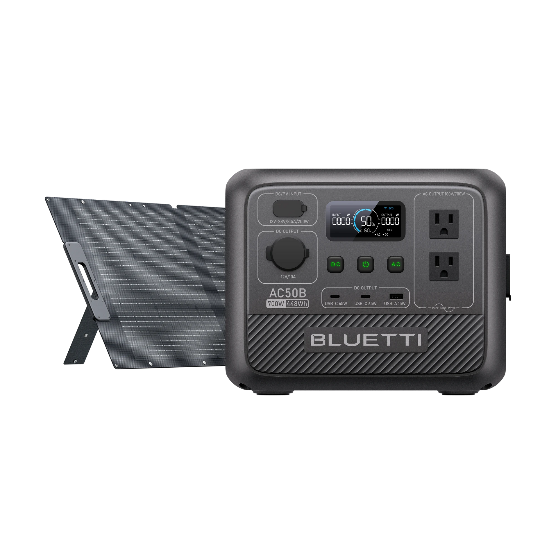 終売】BLUETTI AC50B 小型ポータブル電源 | 防災推奨・車中泊