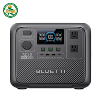 BLUETTI AC70  |768Wh、1000W