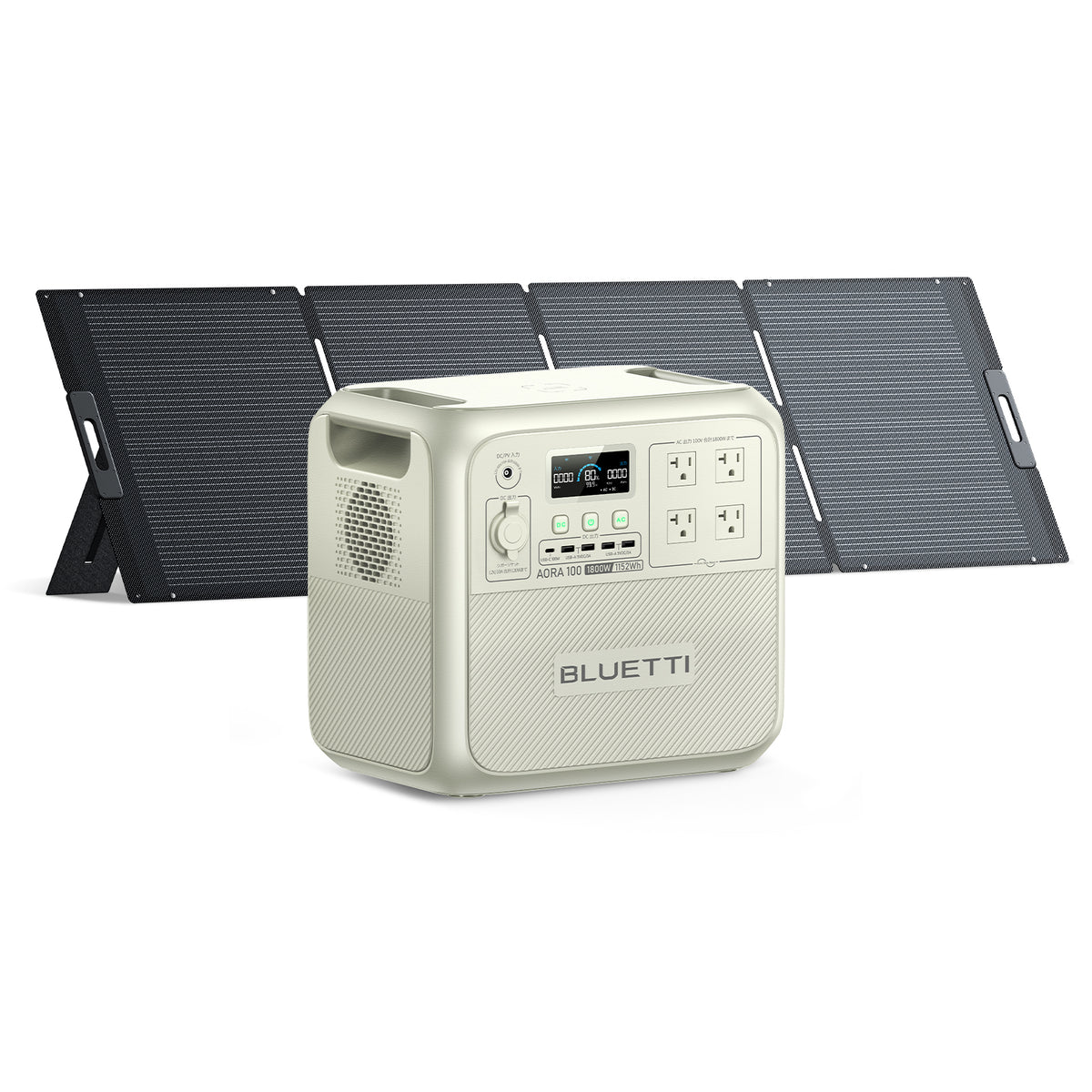 BLUETTI AORA 100  |1152Wh、1800W