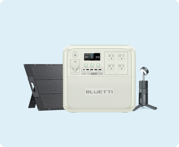 AORA 100+100W+キャンプランタン
