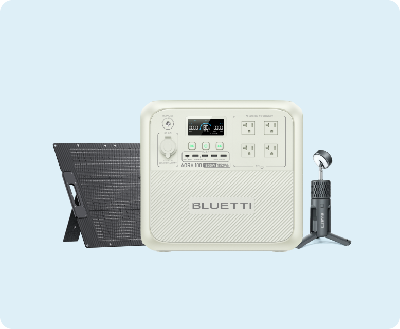 AORA 100+100W+キャンプランタン