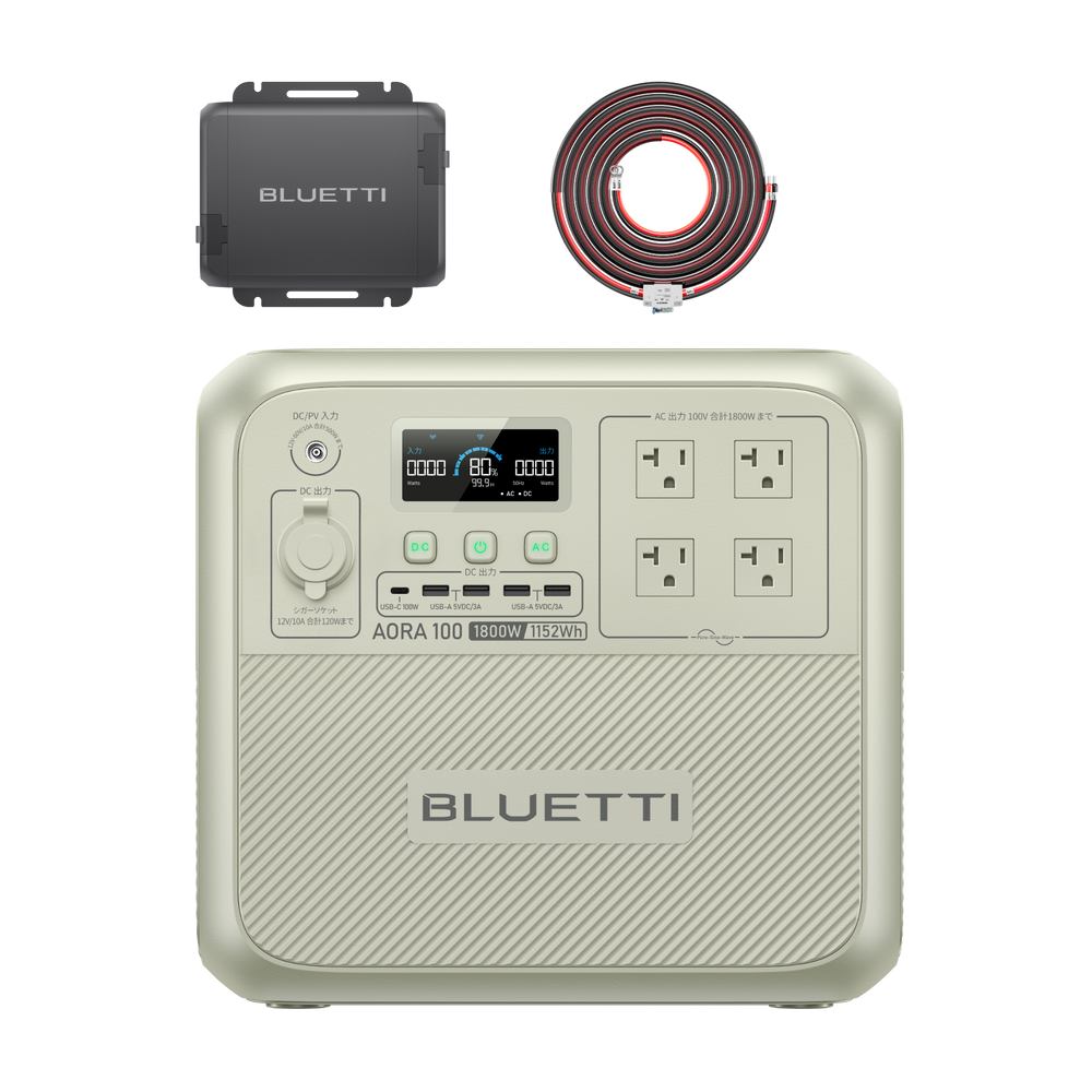 BLUETTI ポータブル電源 AORA 100+Charger 1