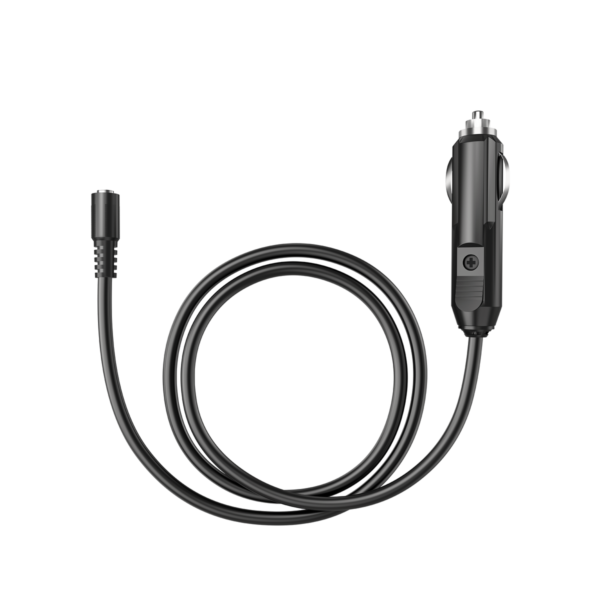 12Vシガーライター出力ポートからDC5521への変換ケーブル