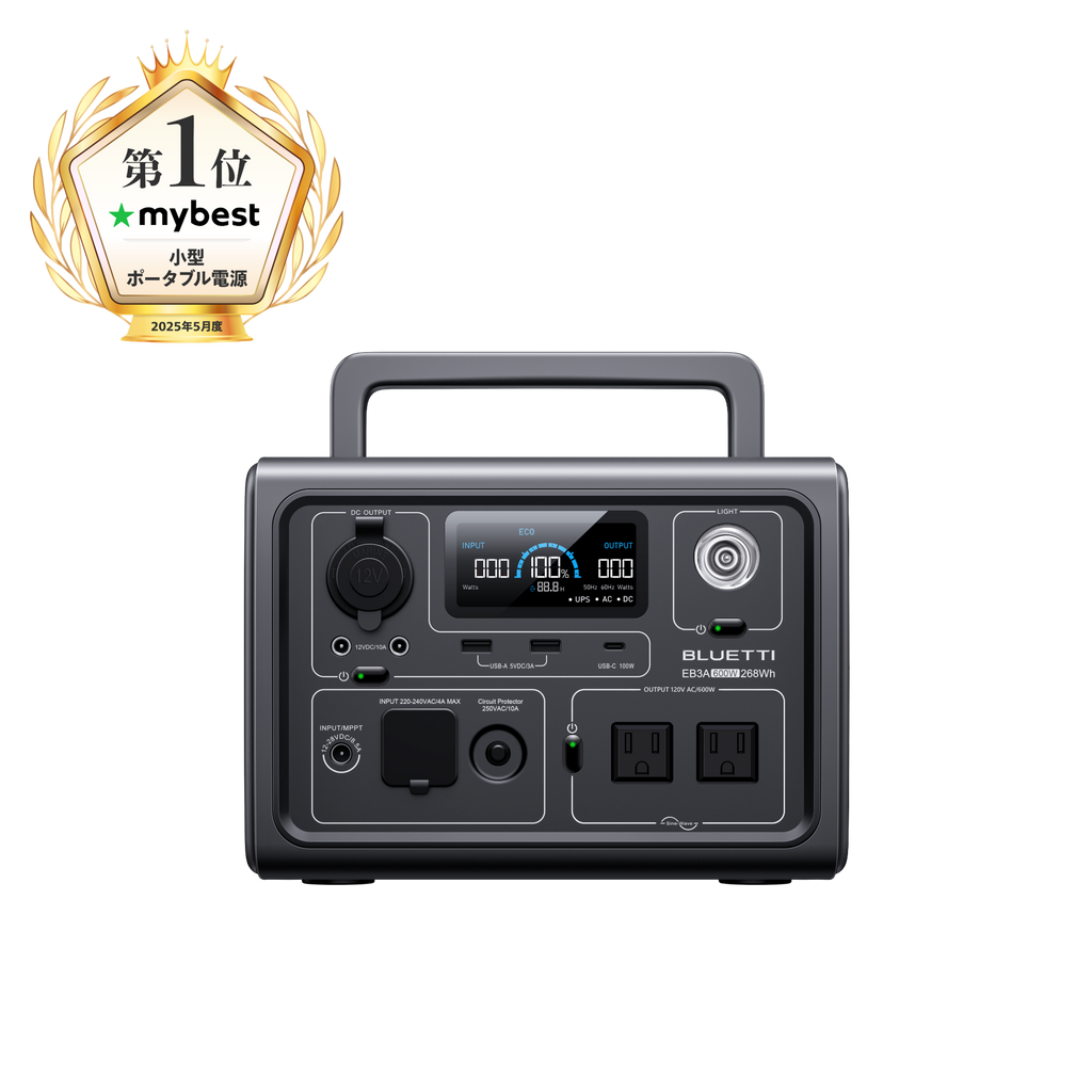BLUETTI 小型ポータブル電源 EB3A |防災推奨 アウトドア キャンプ道具 BLUETTI 小型ポータブル電源 EB3A |防災推奨 アウトドア キャンプ道具