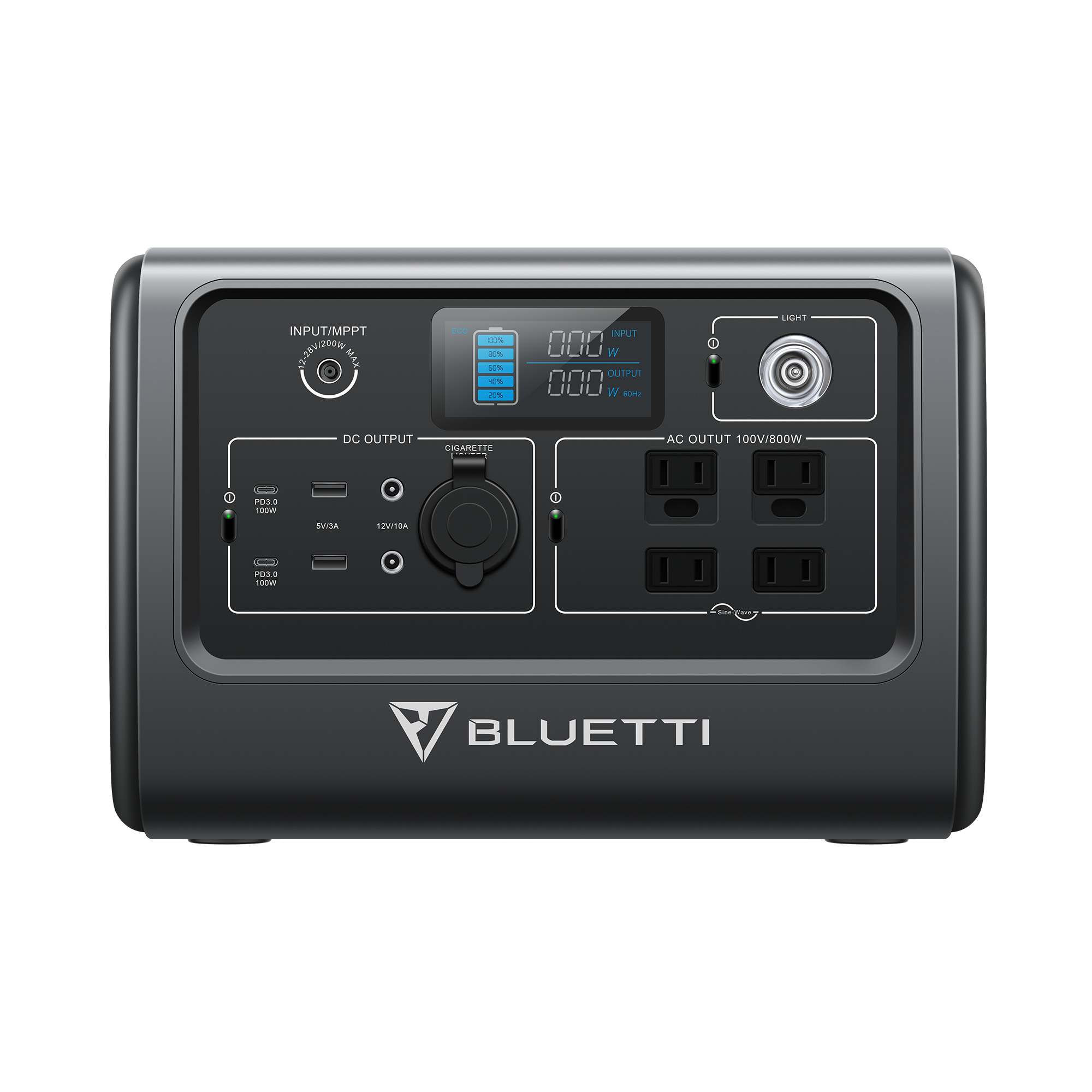 BLUETTI ポータブル電源 EB70S| 車中泊 キャンプ アウトドア 防災