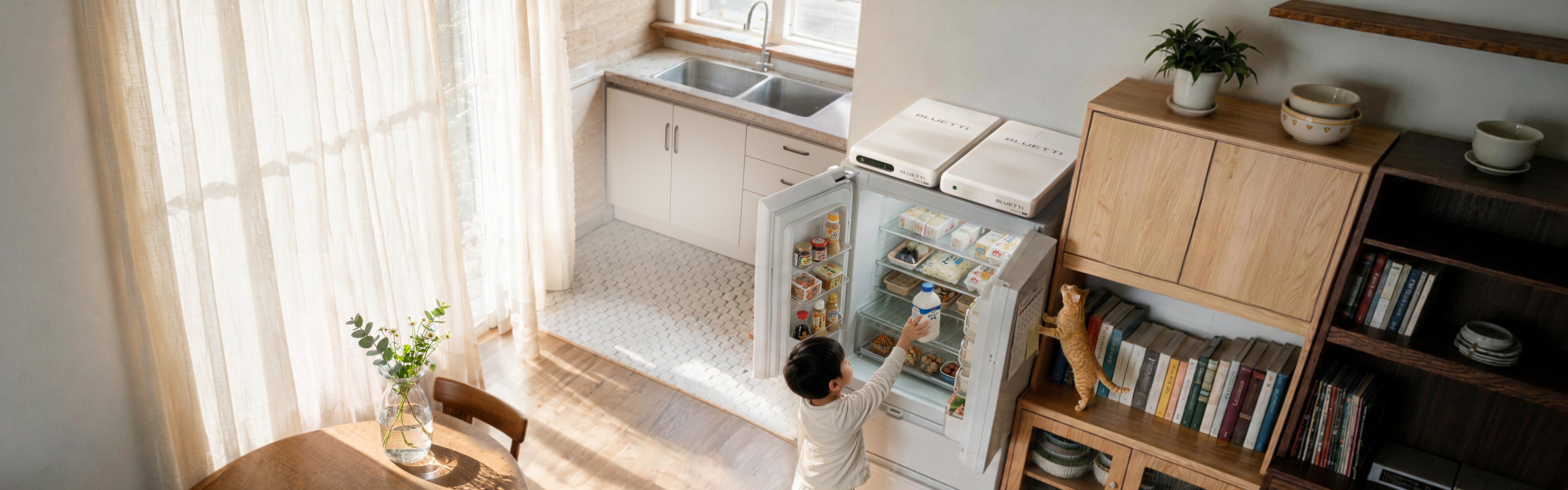 新登場】BLUETTI FridgePower 冷蔵庫専用バックアップ電源 ブルーティ