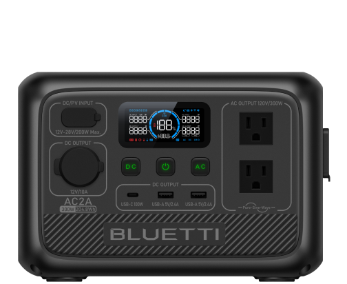 BLUETTI AC2A 超小型ポータブル電源の製品画像