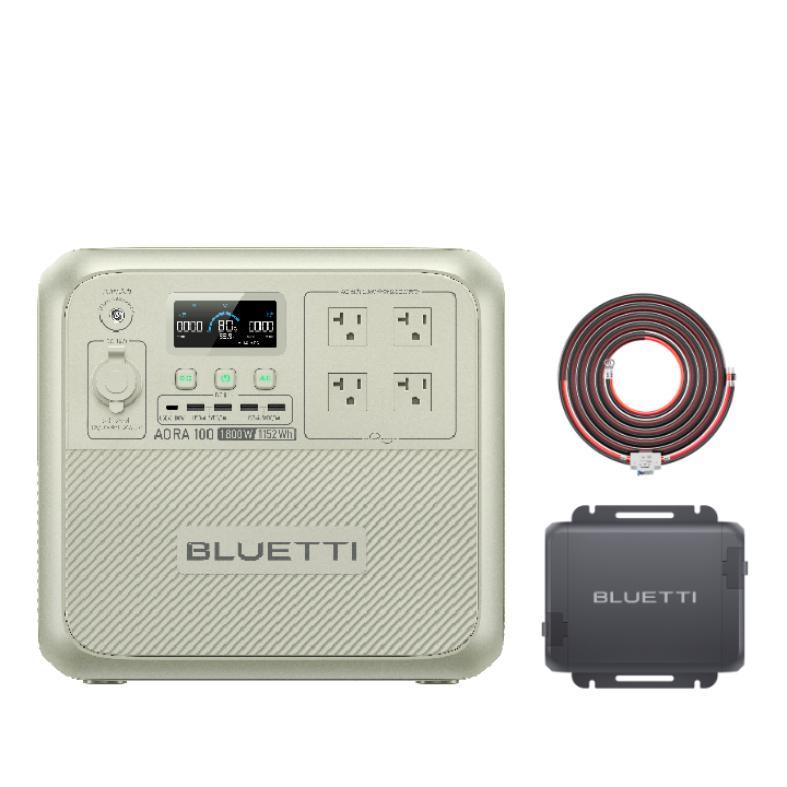 BLUETTI AORA 100  |1152Wh、1800W