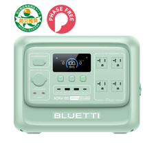BLUETTI AORA 100 V2 大容量ポータブル電源 | 防災推奨・車中泊・キャンプ | 容量1024Wh 出力1800W | ミントグリーン