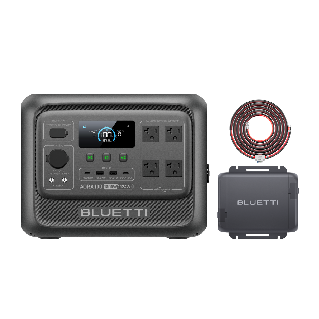 BLUETTI aora100 V2 新品未開封　① AORA 100 V2 +Charger 1 | グレー ブルーティ
