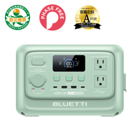 BLUETTI AORA 30 V2 小型ポータブル電源 | 防災推奨・車中泊・キャンプ | 288Wh、600W | ミントグリーン