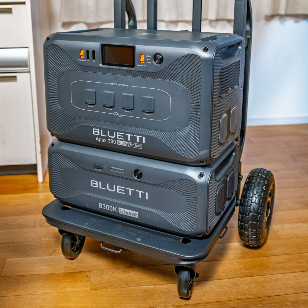 BLUETTI折りたたみ式大容量トロリー