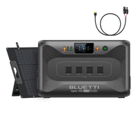 BLUETTI 大容量ポータブル電源 Apex 300+200Wソーラーパネル+ソーラーパネル充電ケーブル