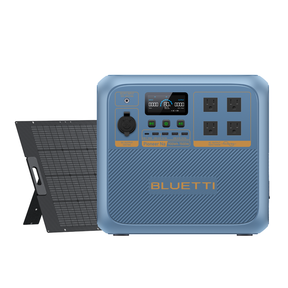 BLUETTI ポータブル電源 Pioneer Na+100W ソーラーパネル