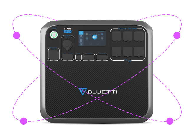 BLUETTI ポータブル電源 AC200P 大容量|車中泊 非常用電源 防災グッズ