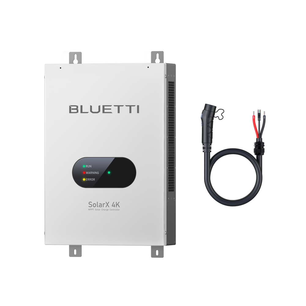 BLUETTI SolarX 4K ソーラー充電コントローラー | Apex 300/AC300/B300Kと接続ケーブル付き