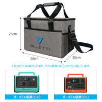 BLUETTIポータブル電源用　収納バッグ