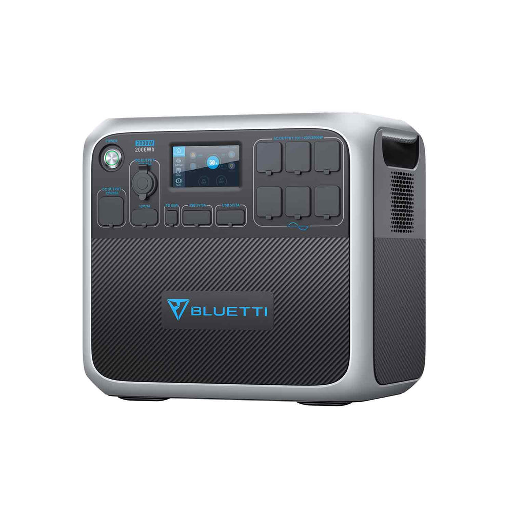 【終売】BLUETTI AC200P 大容量ポータブル電源|防災推奨・車中泊・キャンプ|2000Wh、2000W