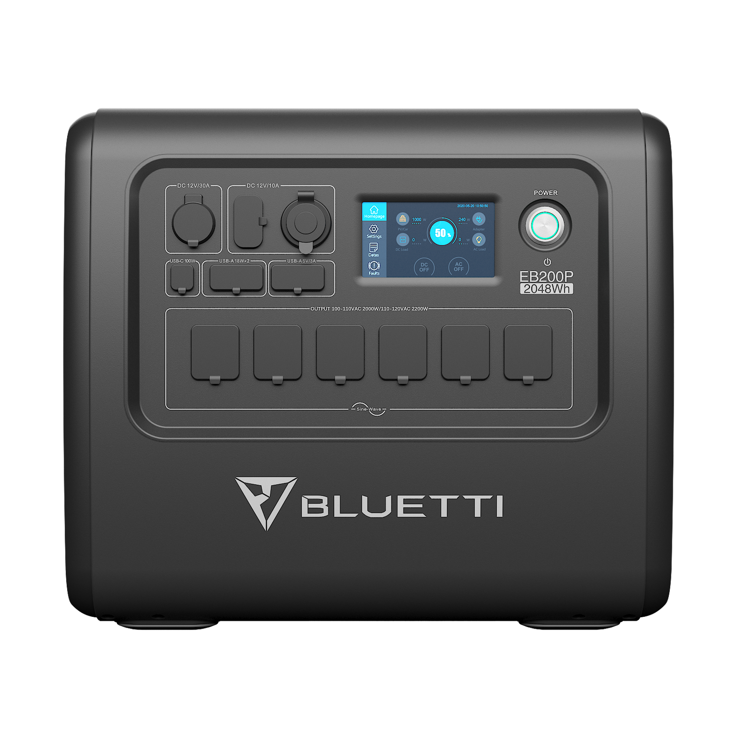 BLUETTI EB200Pポータブル電源 | 大容量 | 防災推奨・キャンプ