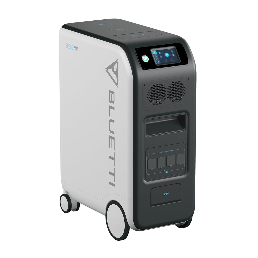 【終売】BLUETTI EP500 家庭用バックアップ可搬型電源 |防災推奨・非常用電源 |5120Wh、2000W