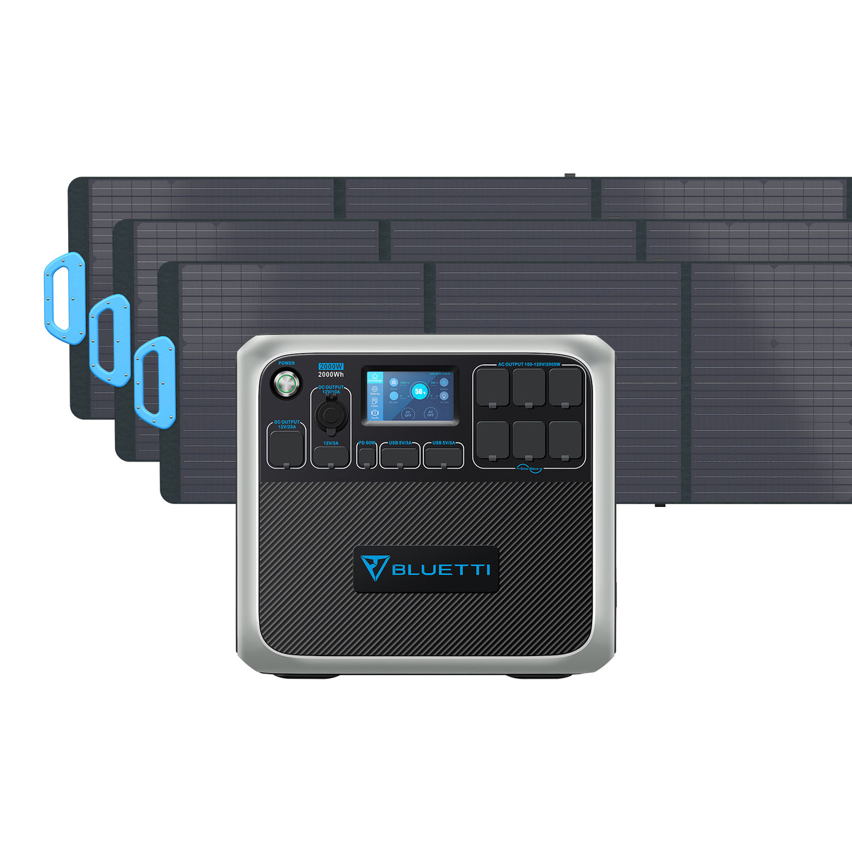 【終売】BLUETTI AC200P |防災推奨・車中泊・キャンプ|2000Wh、2000W