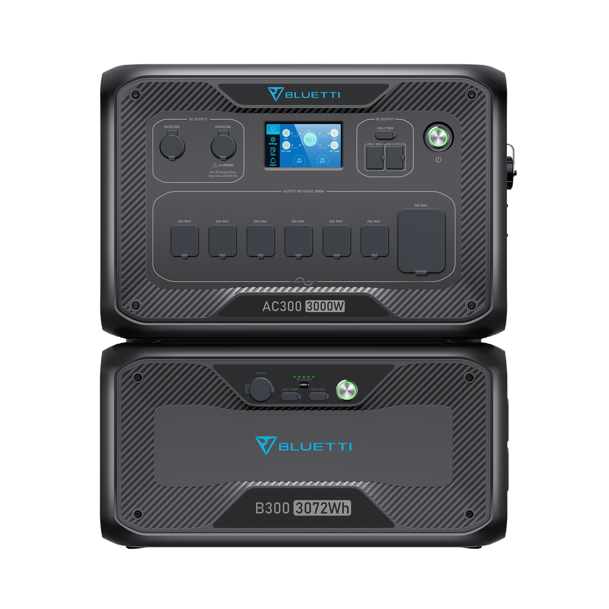 【終売】BLUETTI AC300+B300 家庭用バックアップ電源  | 防災推奨・非常用電源 |3072Wh、3000W