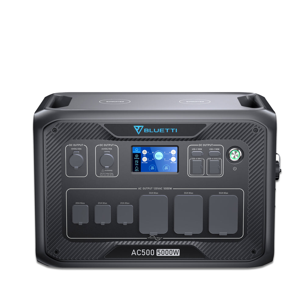 【終売】BLUETTI AC500+B300S 家庭用バックアップ電源  | 防災推奨・非常用電源 |3072Wh、5000W
