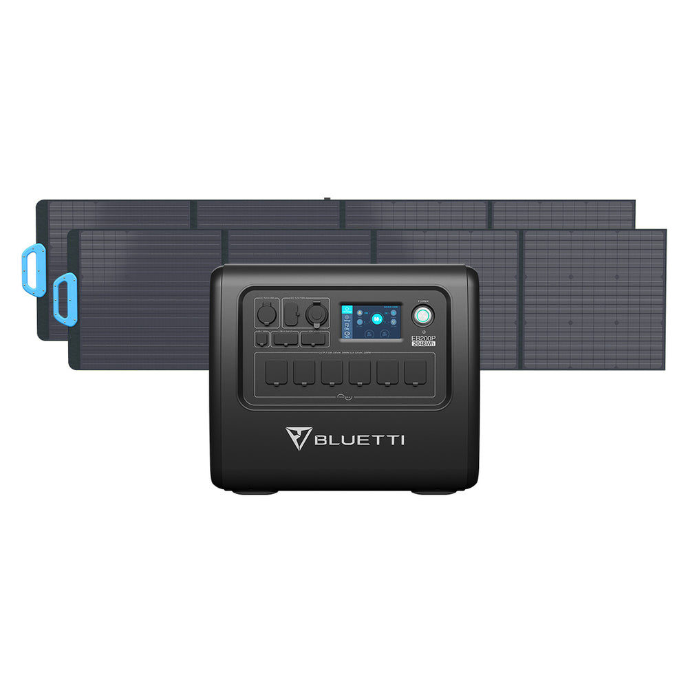 【終売】BLUETTI EB200P 大容量ポータブル電源 | 防災推奨・車中泊・キャンプ |2048Wh、2200W
