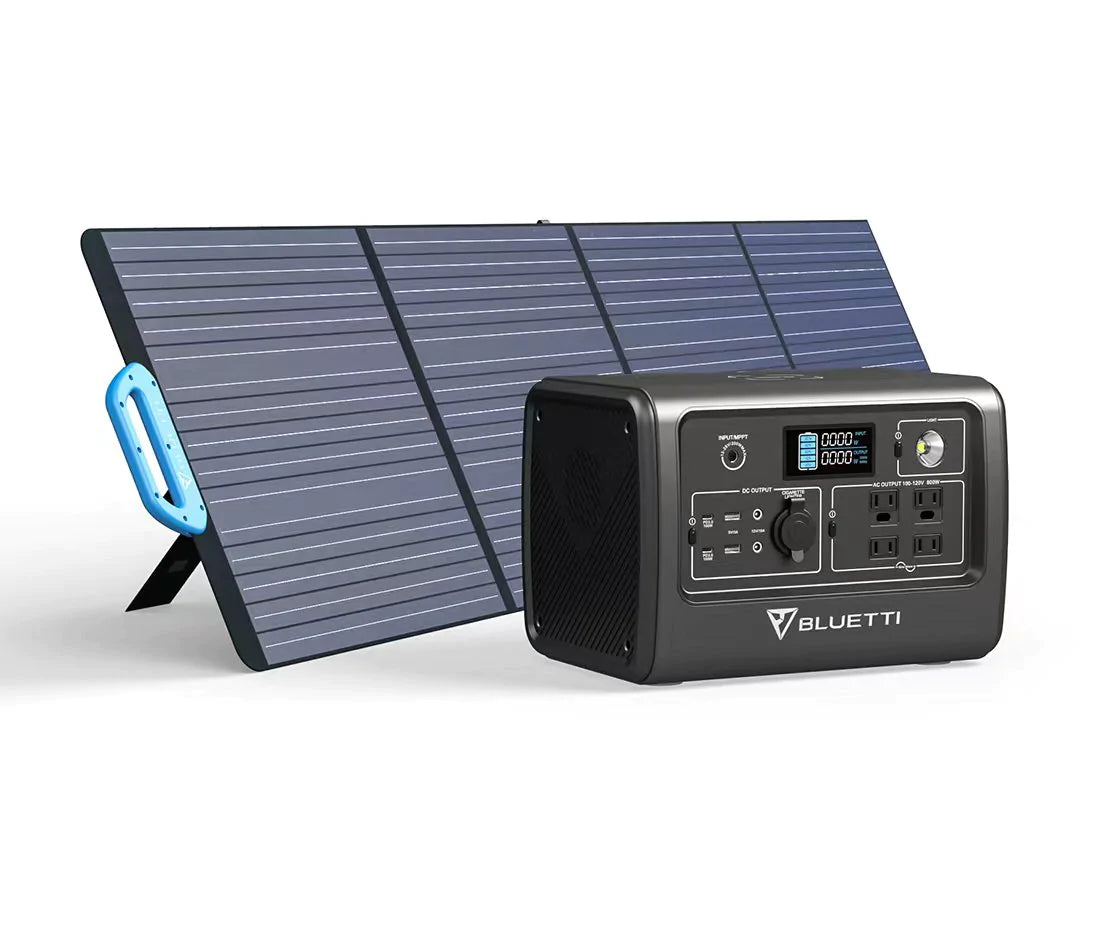 BLUETTI EB55+ PV120ポータブル電源 ソーラーパネル セット|太陽光発電 節電 ブルーティ