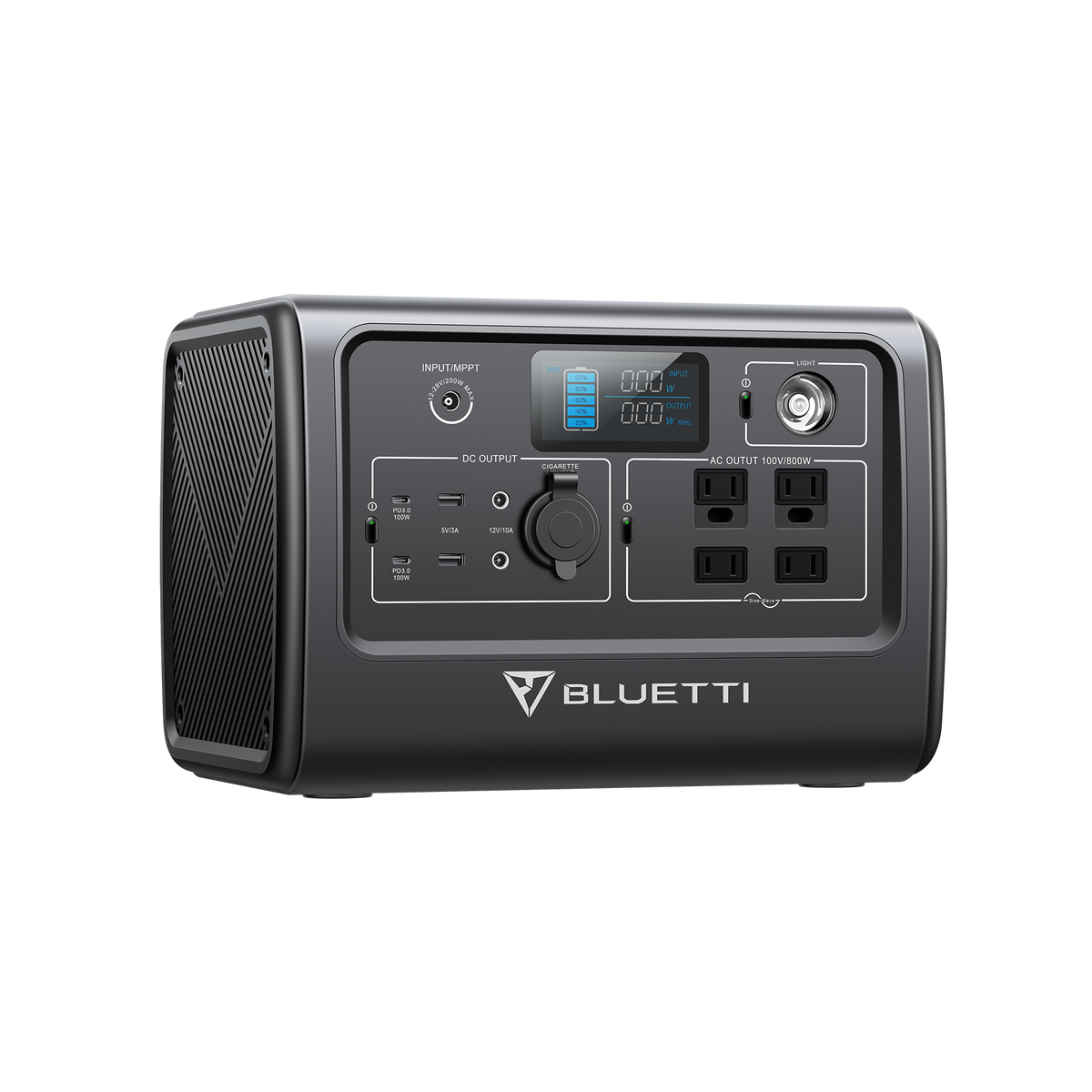 【終売】BLUETTI EB70S 小型ポータブル電源 | 防災推奨・キャンプ|716Wh、800W