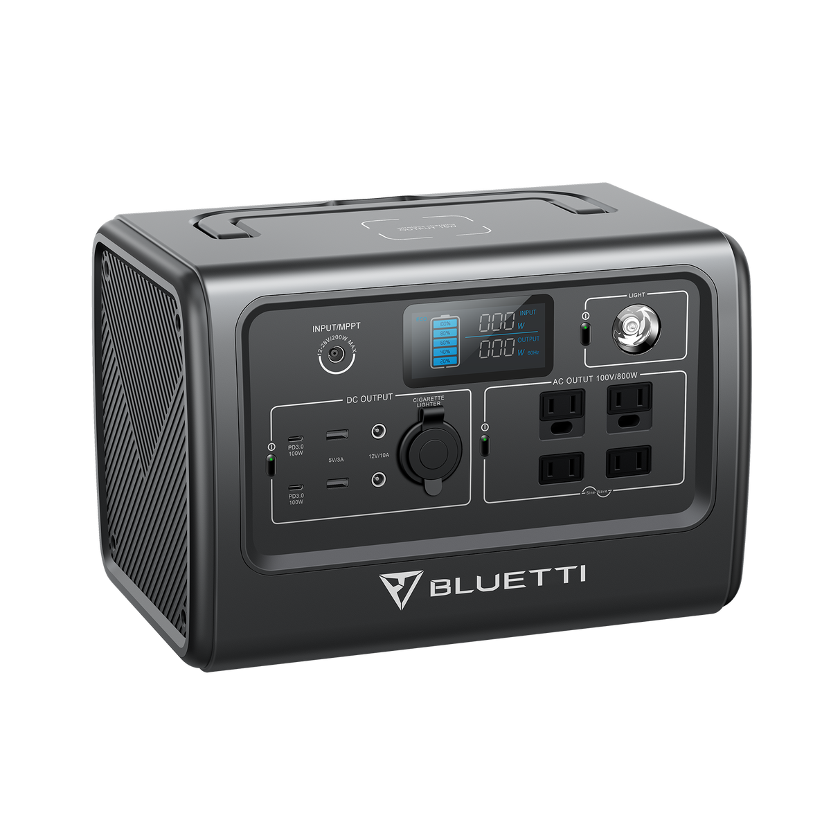 【終売】BLUETTI EB70S 小型ポータブル電源 | 防災推奨・キャンプ|716Wh、800W