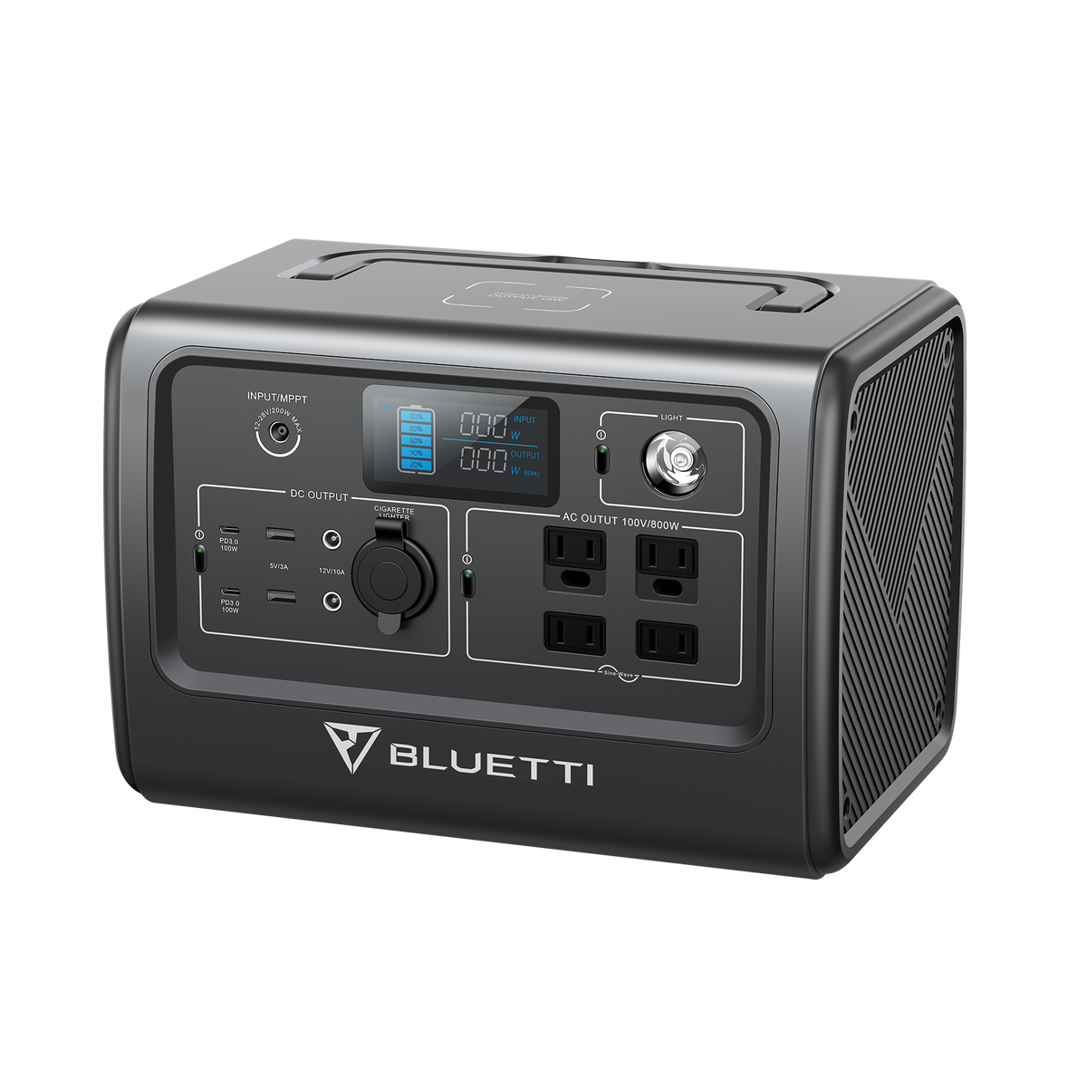 【終売】BLUETTI EB70S 小型ポータブル電源 | 防災推奨・キャンプ|716Wh、800W