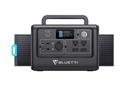 BLUETTI EB70S 小型ポータブル電源+PV120ソーラーパネル セット