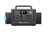BLUETTI EB70S 小型ポータブル電源+PV120ソーラーパネル セット