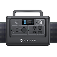 BLUETTI EB70S 小型ポータブル電源+PV120ソーラーパネル セット