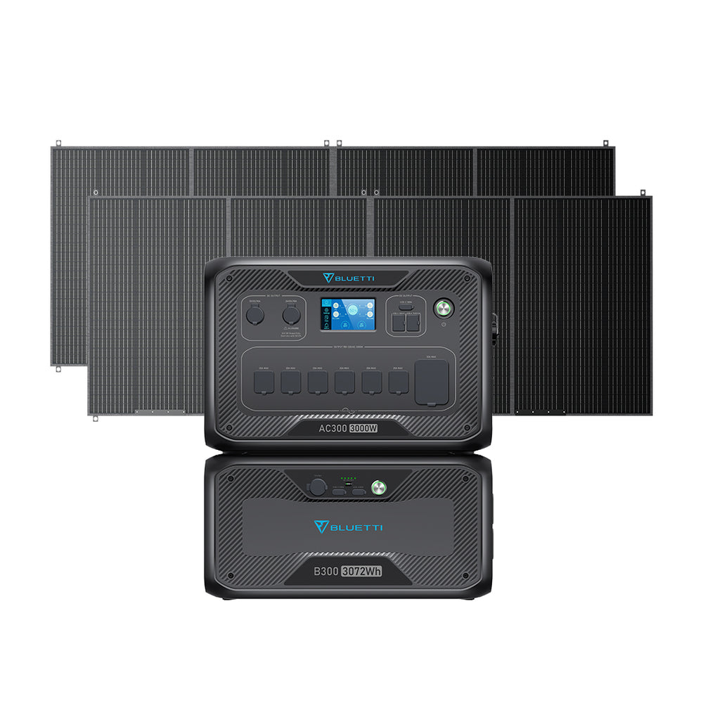 【終売】BLUETTI AC300+B300 家庭用バックアップ電源  | 防災推奨・非常用電源 |3072Wh、3000W