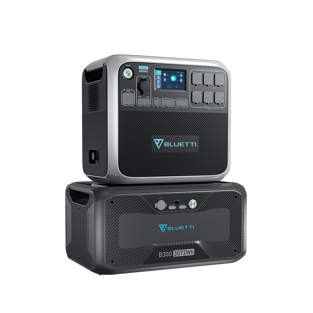 【終売】BLUETTI AC200P 大容量ポータブル電源|防災推奨・車中泊・キャンプ|2000Wh、2000W
