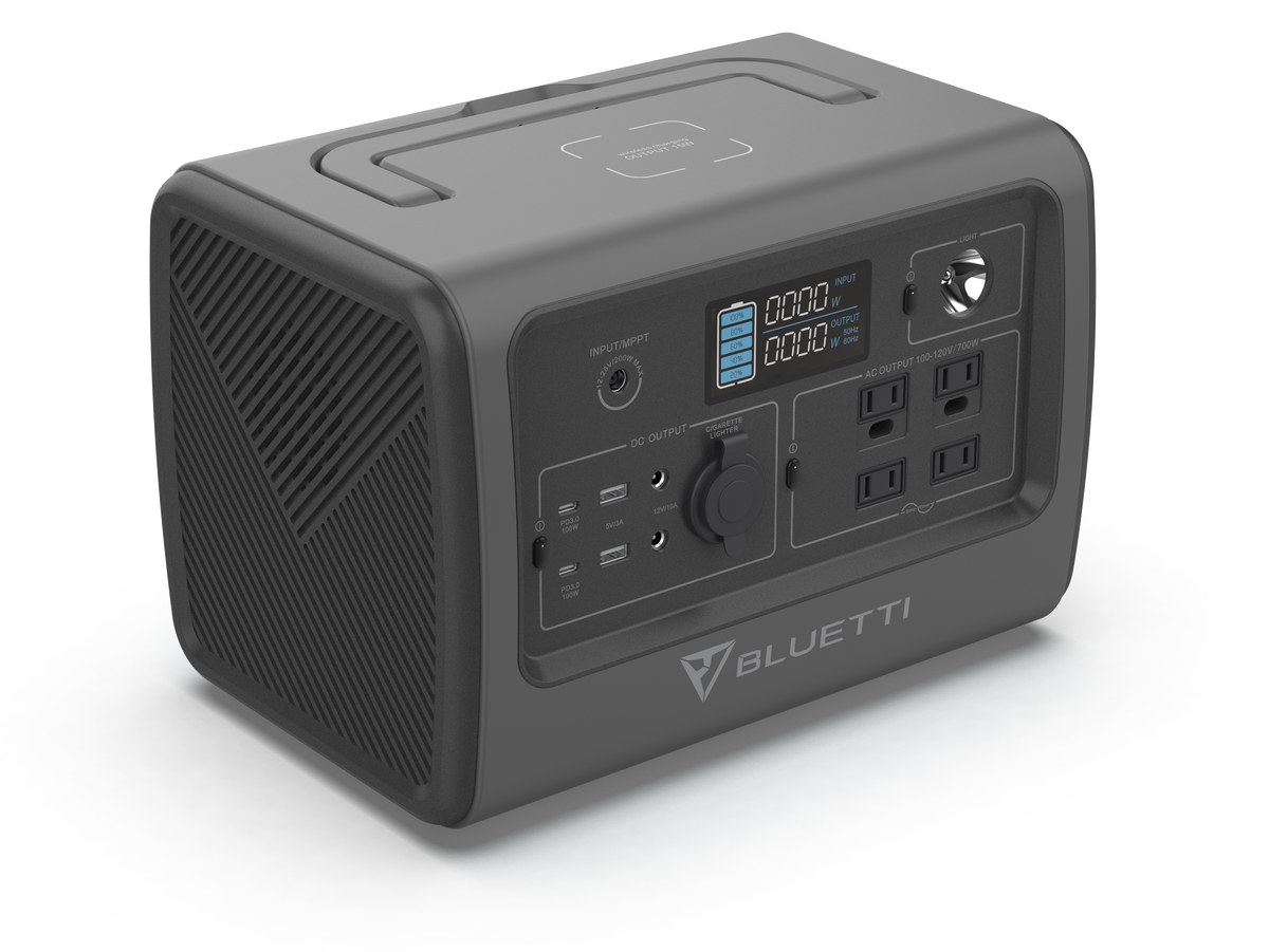 BLUETTI EB70S 小型ポータブル電源+PV120ソーラーパネル セット