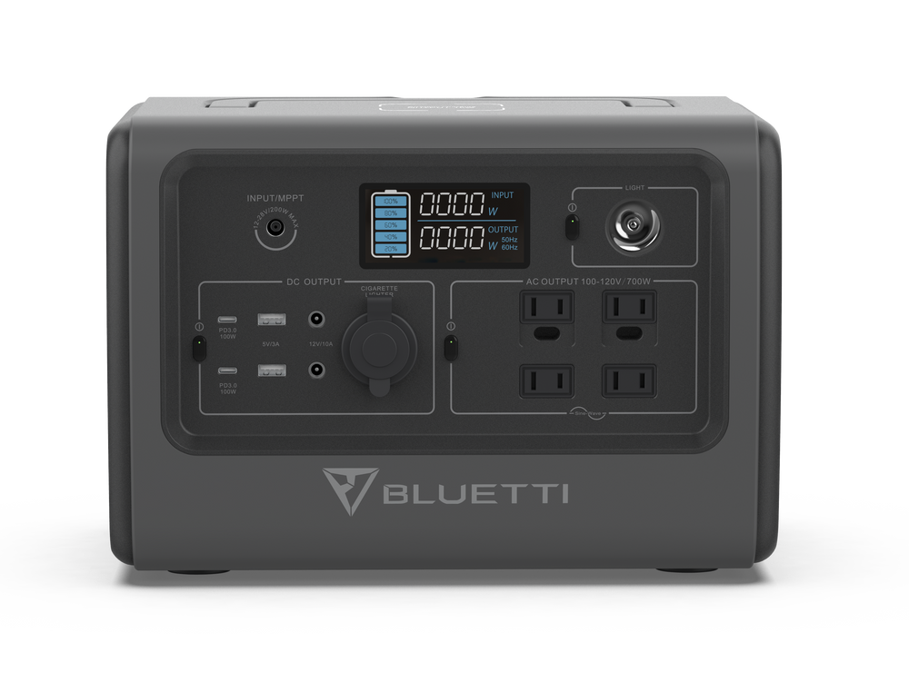 BLUETTI EB70S 小型ポータブル電源+PV120ソーラーパネル セット